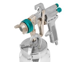 Краскораспылитель AS 702 НP профессиональный, всасывающего типа, сопло 1.8 мм и 2 мм Stels-foto6