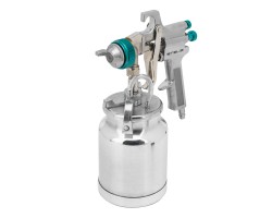 Краскораспылитель AS 702 НP профессиональный, всасывающего типа, сопло 1.8 мм и 2 мм Stels-foto2