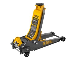 Домкрат гидравлический подкатной, 3 т, 85-610 мм, быстрый подъем, низ. подхват, проф, SUV Denzel-foto3