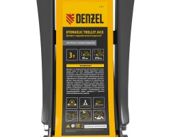 Домкрат гидравлический подкатной, 3 т, 85-610 мм, быстрый подъем, низ. подхват, проф, SUV Denzel-foto14
