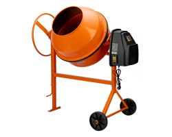 Бетоносмеситель БСН-200П, мощность 800 Вт, полиамидный венец Сибртех 