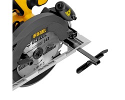 Пила циркулярная аккумуляторная бесщет. CCSH-BL-20-185, 185 мм, Li-Ion, 20 В// Denzel-foto19