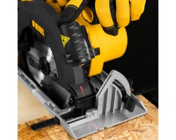 Пила циркулярная аккумуляторная бесщет. CCSH-BL-20-185, 185 мм, Li-Ion, 20 В// Denzel-foto36