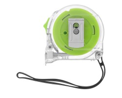 Рулетка Кварц,прозрачный корпус,амортизатор,5 м х 25 мм Сибртех-foto5