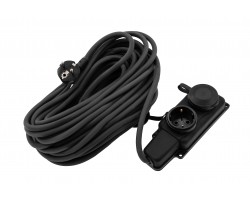 Удлинитель силовой 20 м, 16А, тип УХз16, КГ 3 x 1.5 мм, 2 розетки, Сибртех-foto8