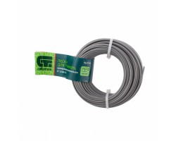 Леска для триммера круглая, армированная алюминием, 1.6 мм х 15 м, Сибртех