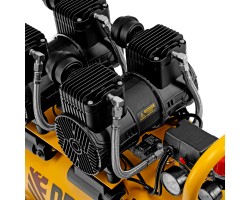 Компрессор безмасл. малошумный DLP -3000/50, 3 кВт, 2х1,5 кВт,50 л, 2850 об/мин,500 л/мин Denzel-foto13