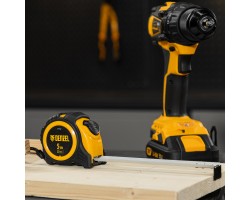 Рулетка 5м х 25мм, обрезиненный корпус, автоматическая фиксация Denzel-foto8