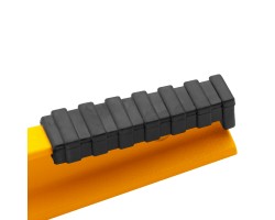 Уровень литой, 600 мм, 2 глазка, ударные площадки Denzel-foto4