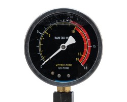 Пресс гидравлический настольный с манометром, 10 т Stels-foto7