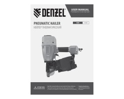 Нейлер пневматический CN90 для гвоздей CNW от 50 до 90 мм// Denzel-foto15