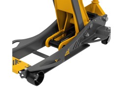 Домкрат гидравлический подкатной, 3,8 т, 110-580 мм, быстрый подъем, низкий подхват, проф. Denzel-foto12