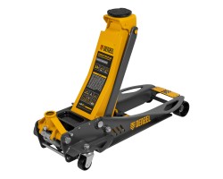 Домкрат гидравлический подкатной, 3,8 т, 110-580 мм, быстрый подъем, низкий подхват, проф. Denzel-foto3