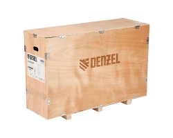 Компрессор безмасл. малошумный DLP-3000/100, 3 кВт, 2х1,5 кВт,100 л, 2850 об/мин,500 л/мин Denzel-foto6