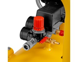 Компрессор безмасл. малошумный DLP-3000/100, 3 кВт, 2х1,5 кВт,100 л, 2850 об/мин,500 л/мин Denzel-foto11