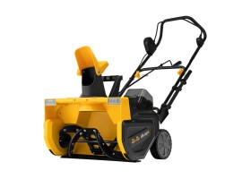 Снегоуборочная машина аккумуляторная, ESB-560Li, 560 мм, 40В, 2 АКБ 5 Ач, ЗУ, метал. шнек Denzel