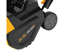 Снегоуборочная машина аккумуляторная, ESB-560Li, 560 мм, 40В, 2 АКБ 5 Ач, ЗУ, метал. шнек Denzel-foto17