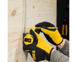 Рулетка 3м х 16мм, двухкомп. корпус, магнитный обрезиненный зацеп Denzel-foto10