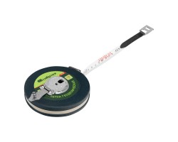 Рулетка геодезическая 10 м х 13 мм, закрытый корпус, фибергласовая лента Сибртех-foto3