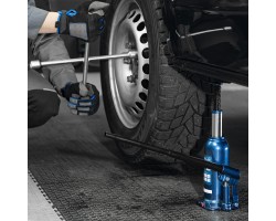 Домкрат гидравлический бутылочный, 5 т, h подъема 207-404 мм, в пластиковом кейсе Stels-foto13