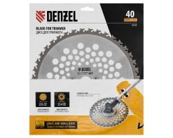 Диск для триммера , 255 х 25,4 40 зубов, Anti-Kick Denzel-foto4