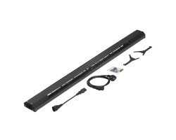 Конвектор электрический плинтусный ATRIC-300, 230 В, 300 Вт, ТЭН, черный Denzel-foto2