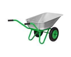 Тачка садово-строительная 2-х колесная, грузоподъемность 230 кг, объем 90 л Сибртех-foto3