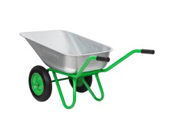 Тачка садово-строительная 2-х колесная, грузоподъемность 230 кг, объем 90 л Сибртех-foto4