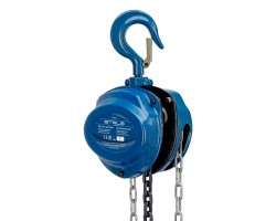 Таль цепная, 1 т, h подъема 2.5 м, расстояние между крюками 350 мм Stels-foto3