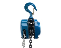 Таль цепная, 1 т, h подъема 2.5 м, расстояние между крюками 350 мм Stels-foto5