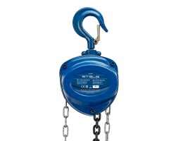 Таль цепная, 1 т, h подъема 2.5 м, расстояние между крюками 350 мм Stels-foto4