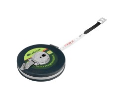 Рулетка геодезическая 20 м х 13 мм, закрытый корпус, фибергласовая лента Сибртех-foto3