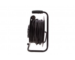 Удлинитель силовой 30 м, 16А, тип УХз16, КГ 3 x 2.5 мм, на стальной катушке, 4 розетки Сибртех-foto8