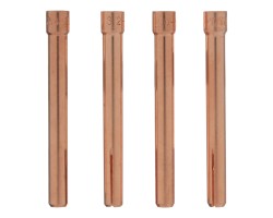 Набор цанг для электрода 1,6мм, 2,0мм, 2,4мм, 3,2 мм Denzel 