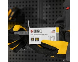 Скобы 21GA для пнев. степл., 12мм, шир. - 0,95мм, тол. - 0,6мм, шир. скобы - 12,8мм, 5000шт Denzel-foto4