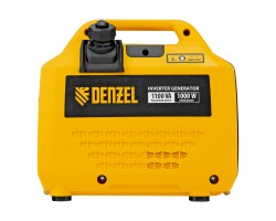 Генератор инверторный GS-1100iS, 1,1 кВт, 230 В, закрытый корпус, ручной старт DENZEL-foto3