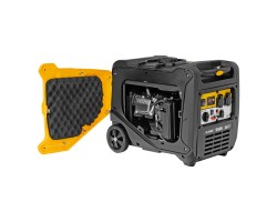 Генератор инверторный GS-4500iSE, 4,5 кВт, 230 В, закрытый корпус, электростартер DENZEL-foto26
