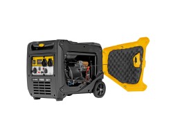 Генератор инверторный GS-4500iSE, 4,5 кВт, 230 В, закрытый корпус, электростартер DENZEL-foto25