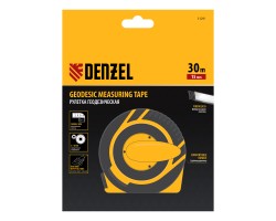 Рулетка геодезическая 30 м х 15 мм, закрытый корпус, фиберглассовая лента Denzel-foto8