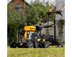 Скарификатор-аэратор бензиновый SAG-400, 212 см3, -15/+10 мм, 40 см Denzel-foto26