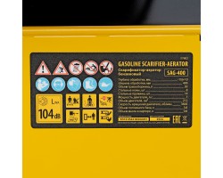 Скарификатор-аэратор бензиновый SAG-400, 212 см3, -15/+10 мм, 40 см Denzel-foto23