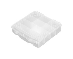 Блок для мелочей, 17 x 16 см, прозрачный матовый Сибртех-foto3