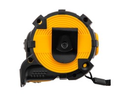 Рулетка 5м х 32мм, автоматич. фиксац., нейлон. покрытие, магнит. зацеп, двухстор. разметка Denzel-foto4