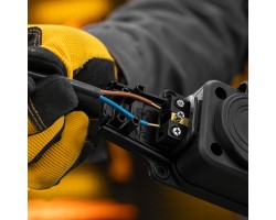 Шнур сетевой Energy Series, ПВС, 3 м, 2 x 1 мм, с неразборной вилкой, черный, Denzel-foto9