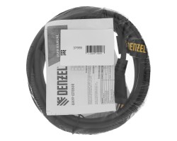 Шнур сетевой Energy Series, ПВС, 3 м, 2 x 1 мм, с неразборной вилкой, черный, Denzel-foto7