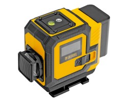 Лазерный уровень мультипризменный DLV-360-3T, 30 м, зеленый луч, Li-Ion 2,4 Aч, штатив // Denzel-foto6