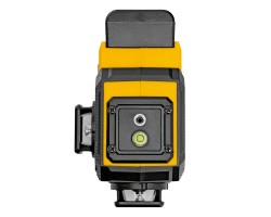 Лазерный уровень мультипризменный DLV-360-3T, 30 м, зеленый луч, Li-Ion 2,4 Aч, штатив // Denzel-foto10