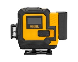 Лазерный уровень мультипризменный DLV-360-3T, 30 м, зеленый луч, Li-Ion 2,4 Aч, штатив // Denzel-foto8