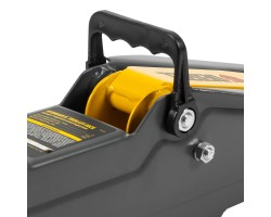 Домкрат гидравлический подкатной, 2 т, 135-385 мм, в пласт. кейсе Denzel-foto12