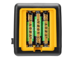 Лазерный уровень DQB, 30 м, зеленый луч, батарейки, сумка Denzel-foto15